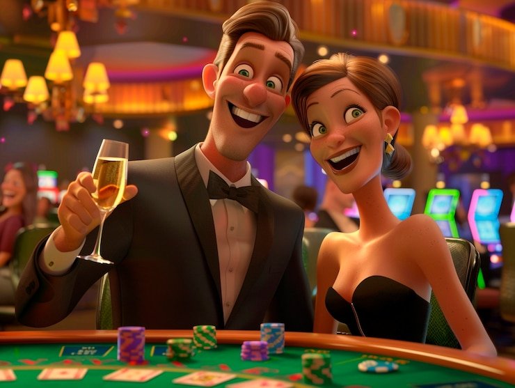 akang69 slot Gaple Online live dealer table with dominoes and multilingual chat interface